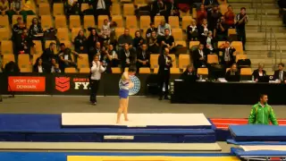 GBR Benjamin Goodall Final pass 17 18 Mens Tumbing 2015 World Age Group Competition Denmark 5th plac