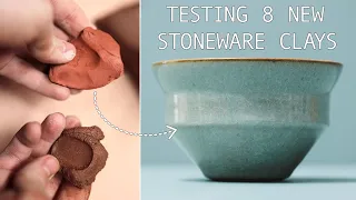 Testing 8 New Stoneware Clays