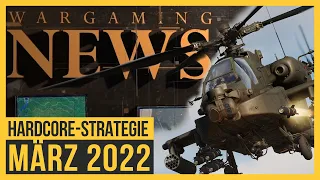 News zum Thema Wargaming, Hardcore-Strategie und Taktik-Shooter #März 22