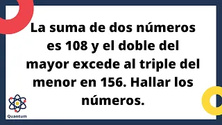 Problema con Ecuaciones de Primer Grado Ej. 88-5 | Algebra de Baldor