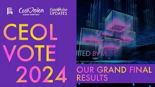 Eurovision Ceol Vote 2024 - Our Grand Final Results