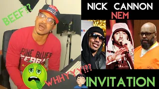 NICK CANNON - EMINEM DISS TRACK  The Invitation (official audio)- KITO ABASHI REACTION