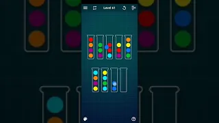 Ball Sort Puzzle - Color Sorting Games Level 61 Walkthrough Solution Android/iOS