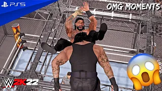 WWE 2K22 - OMG Moments Of The Year | PS5™ [4K60]