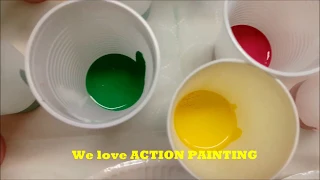 We love Action Painting! - Art For You