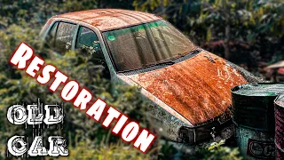 Full Restoration a very old abandoned car | Homemade Super car LAMBORGHINI from abandoned Car #1