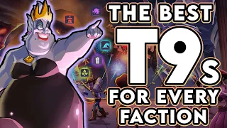 The BEST T9's For EVERY Faction | Upgrade These Characters | Disney Sorcerer's Arena