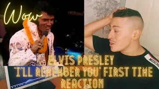 Elvis Presley 'I'll Remember You' First Time Reaction. *Goosebumps*