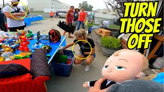 Getting Kicked Out Of Garage Sales