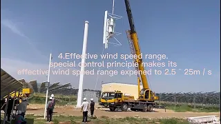 H-Type 5KW10KW 20KW Wind Power Generator Wind Power System Vertical Axis Wind Turbine