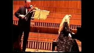 Bohodar Kotorovich (violin), Eugeniia  Basalayeva (piano).  Klod Debussy " La plus que lente, valse"