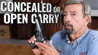 Massad Ayoob - Concealed Carry or Open Carry - Critical Mas Episode 19