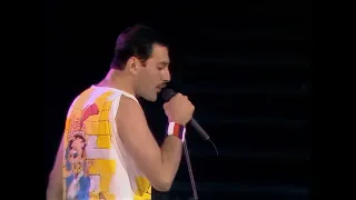 Is This The World We Created...? - Queen Live In Wembley Stadium 12th July 1986 (4K - 60 FPS)