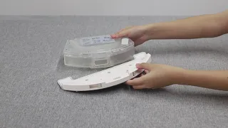 Ultenic T10 robot vacuum, how to install water tank
