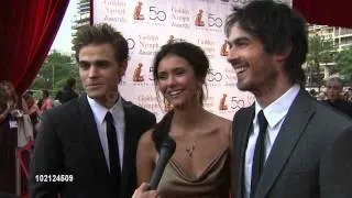 Paul Wesley & TVD CAST interview at the 50th Monte Carlo TV Festival 2010/6/10