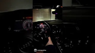 2022 Audi R8 Spyder Night Driving