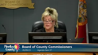 Board of County Commissioners Regular Meeting  5-9-23