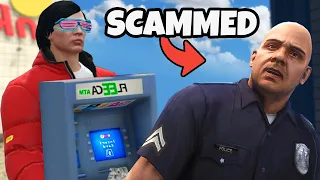 I Scammed The Police Department in GTA 5 RP