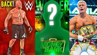 LEAKED! Brock Lesnar Is RETURNING At .........!? WWE MITB 2024 WINNER 🏆 | Cody Rhodes, SummerSlam