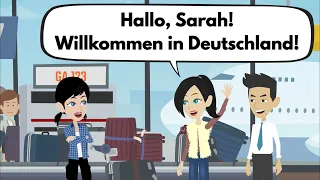 Learn German with stories | Sarah studies in Germany - episode 1