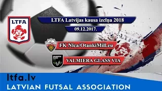 FK Nīca/OtankiMill.eu - VALMIERA GLASS VIA [LTFA Latvijas kausa izcīņa 2018 Highlights]