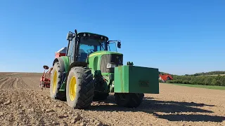 🇵🇱☆SIEW PSZENICY 2023 ✔ JOHN DEERE 6920 & KVERNELAND ACCORD  ✔ JELEŃ MRUCZY NA POLU ☆