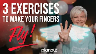 3 Piano Speed Exercises To Make Your Fingers FLY 🕊🕊🕊