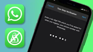 How To Unhack WhatsApp | Two-Step Verification [PIN] On iPhone iOS 15