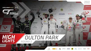 Highlights | Oulton Park | Race 2 | Intelligent Money British GT Championship