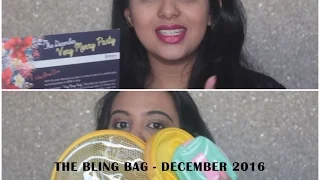 BLING BAG | DECEMBER 2016 | UNBOXING | REVIEW