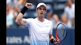 Andy Murray progresses through US Open 2018 first round despite James Duckworth scare