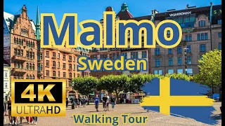 Malmo, Sweden 🇸🇪 Walking Tour | 2023 | 4K | Travel Without Words