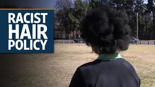 South Africa school’s racist hair policy