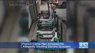 French Camp Man, 38, Found To Be In Possession Of 20 Stolen Electric Scooters