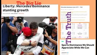 Proof Liberty Media Has Been Lying About Lewis Hamilton's Dominance Being Bad for Formula One (F1)
