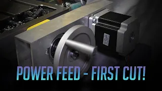 DIY Power Feed - The First Cut