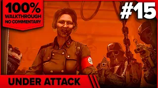 Wolfenstein: The New Order 100% Cinematic Walkthrough (Über, All Perks) 15 UNDER ATTACK