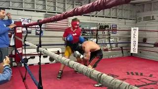 Boxing gym  sparring wars  gets HEATED