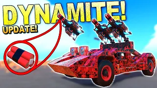 New Update Brings DYNAMITE, Cool Skins, Angle Sensor, and More!  - Trailmakers Gameplay