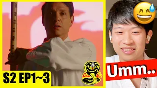 Japanese Karate Sensei Reacts To "Cobra Kai Season 2 Episode 1~3" For The 1st Time!