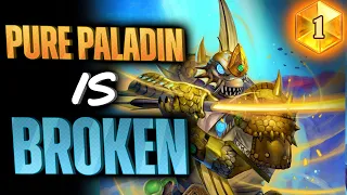 This Snowballs Faster than Any Other Deck - Pure Paladin - Hearthstone