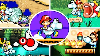 Yoshi's Island DS - All Extra Levels - No Damage 100% Walkthrough