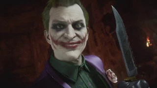 Джокер рисует ножами улыбки и дарит торты с динамитом в новом трейлере Mortal Kombat 11,