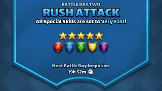 5⭐️ Rush Attack Tournament Day 2 | Empires and Puzzles