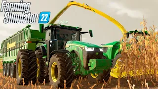 SILAGEM DE MILHO SECO (FAZENDA DO OCO) | Farming Simulator 22