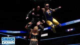 WWE 2K20 SMACKDOWN THE QUEEN & THE BAD BITCH VS SUPER BRUTALITY