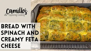 Bread with Spinach and Creamy Feta Cheese