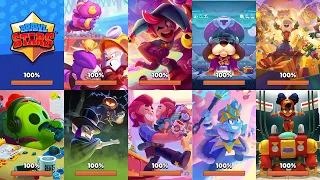 Loading Screen Evolution ( 2017-2023 ) in Brawl Stars #CandyLand