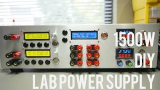 1500w DIY Lab Power Supply with - ZXY6005S - LTC3780 - ZXY6010S