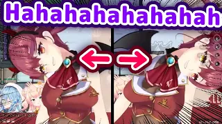 Marine Laughed So Hard She Broke Her Neck and It Looks SCARY 【ENG Sub/Hololive】